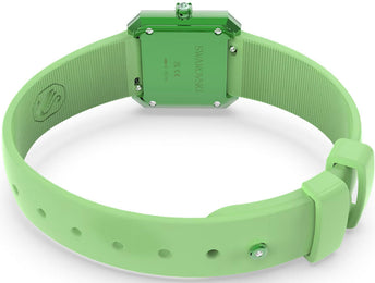 Swarovski Silicone Green Watch