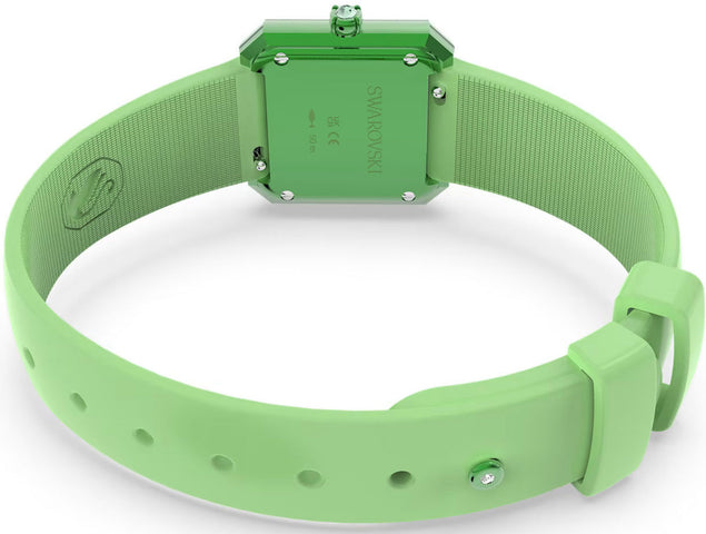Swarovski Silicone Green Watch