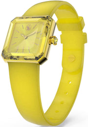 Swarovski Silicone Yellow Watch