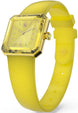 Swarovski Silicone Yellow Watch