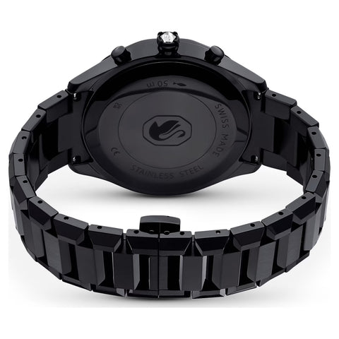 Swarovski Watch 39mm Black PVD Bracelet