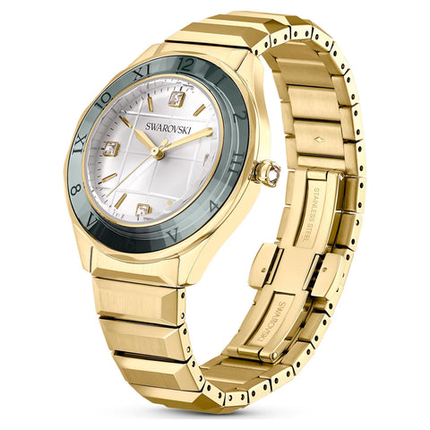 Swarovski Dectera Gold Bracelet Watch