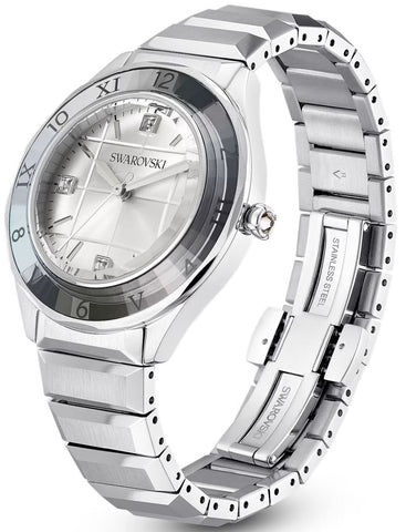 Swarovski Dectera Silver Bracelet Watch