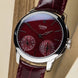 Czapek Watch Quai des Bergues Guilloche Ricochet Steel Rhubarb Red S Limited Edition