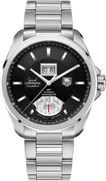 TAG Heuer Watch Grand Carrera GMT Grande Date Calibre 8 WAV5111.BA0901