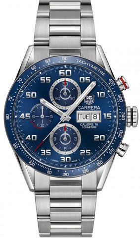 TAG Heuer Watch Carrera Calibre 16 Day Date Chronograph CV2A1V.BA0738