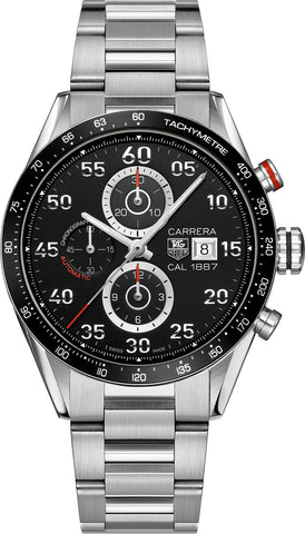TAG Heuer Watch Carrera Chronograph Calibre 1887 CAR2A10.BA0799