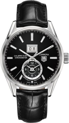 TAG Heuer Watch Carrera Grande Date GMT Calibre 8 WAR5010.FC6266