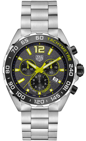 TAG Heuer Watch Formula 1 Quartz Yellow Bracelet CAZ101AG.BA0842