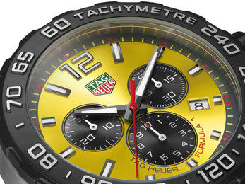 TAG Heuer Watch Formula 1 Chronograph Yellow CAZ101AM.FT8054