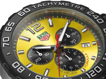 TAG Heuer Formula 1 Chronograph Yellow Watch