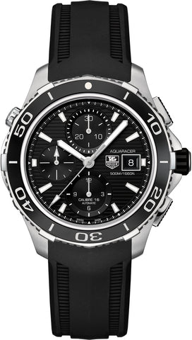 TAG Heuer Watch Aquaracer Automatic Chronograph CAK2110.FT8019