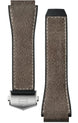 TAG Heuer Strap Connected 45 Leather Rubber Brown