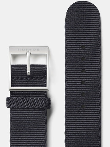 Nomos Glashutte Watch Ahoi Datum Signalblau Sapphire Crystal