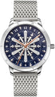 Thomas Sabo Watch Snowflakes 3D Optics Blue Silver Ladies WA0390-201-209-33 MM