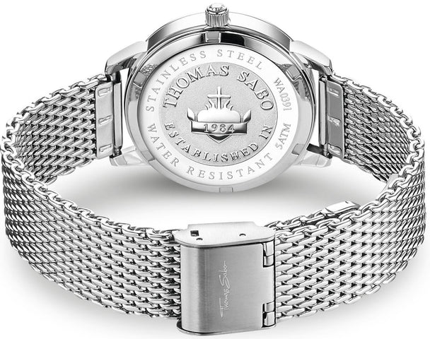 Thomas Sabo Snowflakes 3D Optics White Silver Ladies Watch