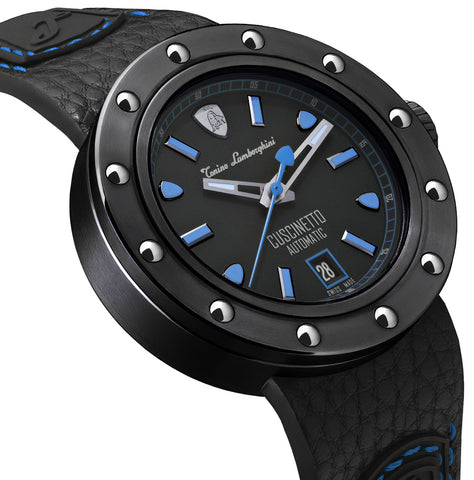 Tonino Lamborghini Watch Cuscinetto Black Blue