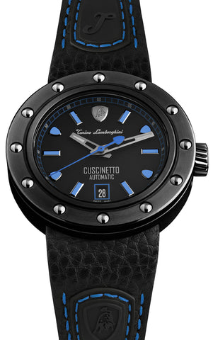 Tonino Lamborghini Watch Cuscinetto Black Blue