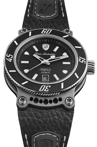 Tonino Lamborghini Watch Panfilo Titanium Black
