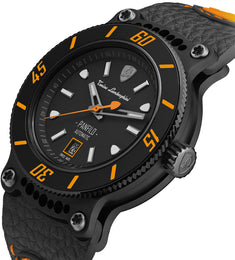 Tonino Lamborghini Watch Panfilo Black Orange