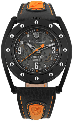 Tonino Lamborghini Watch Cuscinetto R Black Orange TLF-T02-3