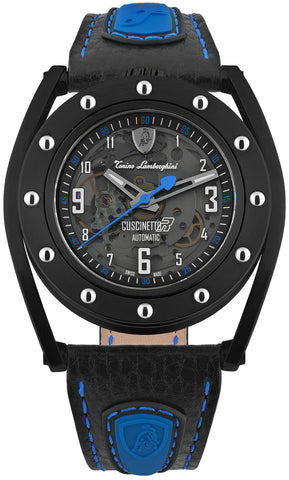 Tonino Lamborghini Watch Cuscinetto R Black Blue TLF-T02-4