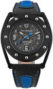 Tonino Lamborghini Watch Cuscinetto R Black Blue TLF-T02-4