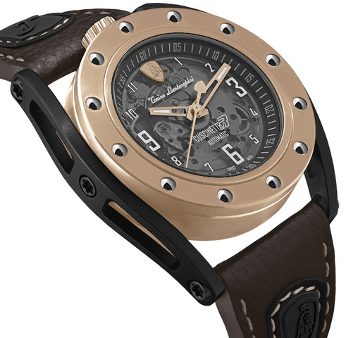 Tonino Lamborghini Watch Cuscinetto R Rose Gold