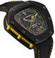 Tonino Lamborghini Watch Spyderleggero Skeleton Black Yellow