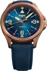 Traser H3 Watch Active Lifestyle P67 Officer Pro Automatic Bronze Blue