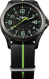 Traser H3 Watches Active Lifestyle P67 Officer Pro GunMetal Black/Lime 107426