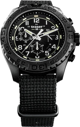 Traser H3 Watches P96 OdP Evolution Chrono Black 108680