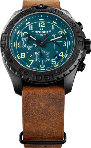 Traser H3 Watches P96 OdP Evolution Chrono Petrol 109049