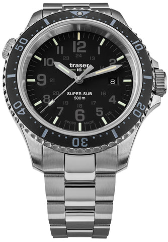 Traser H3 Watch P67 SuperSub Black 109378