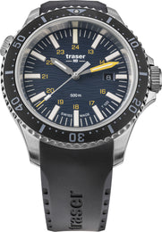 Traser H3 Watch P67 Diver T100 Blue Rubber 109371
