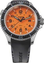 Traser H3 Watch P67 Diver Orange Rubber 109380