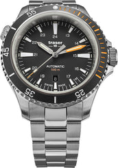 Traser H3 Watch P67 Diver Automatic Black Bracelet 110324
