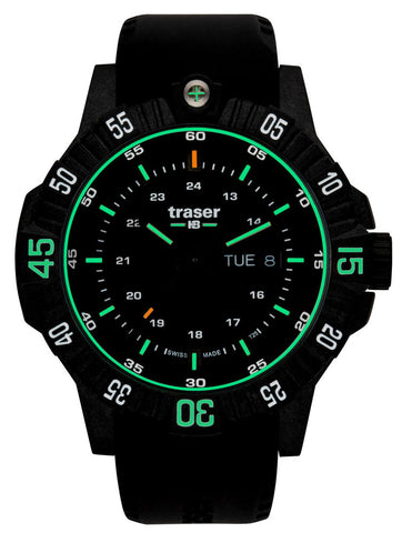 Traser H3 Watch Tactical P99 Q Black Rubber