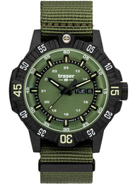 Traser H3 P99 Q Green Nato Watch