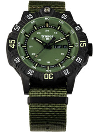 Traser H3 P99 Q Green Nato Watch