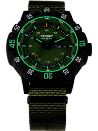 Traser H3 P99 Q Green Nato Watch