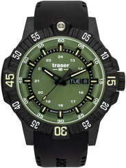 Traser H3 Watch Tactical P99 Q Green Rubber 110727