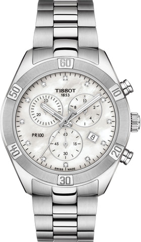 Tissot Watch PR100 Sport Chic Chronograph T1019171111600