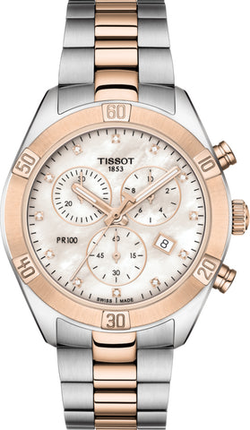Tissot Watch PR100 Sport Chic Chronograph T1019172211600.