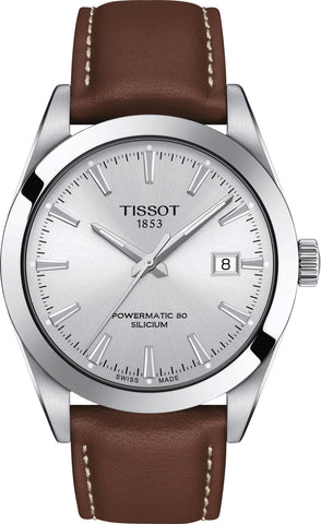Tissot Watch Gentleman Powermatic 80 Silicium T1274071603100