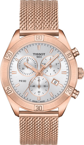 Tissot Watch PR 100 Sport Chic Chronograph T1019173303100