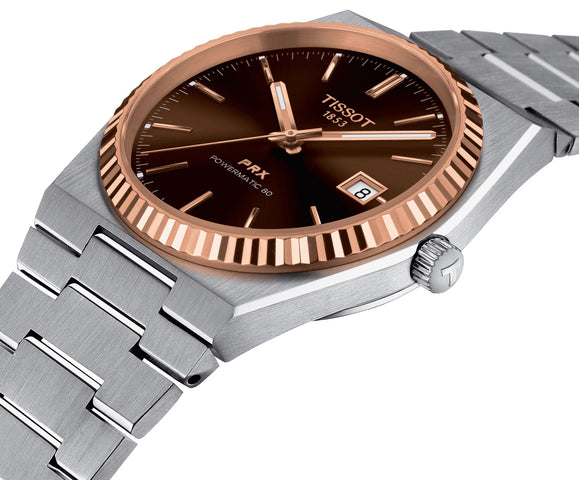 Tissot PRX Powermatic 80 Steel & 18k Gold Watch