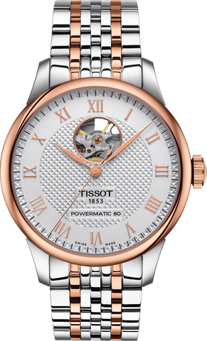 Tissot Watch Le Locle Powermatic 80 Open Heart T0064072203302