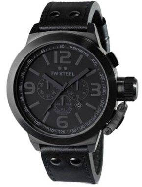 TW Steel Watch Cool Black 50mm TW821