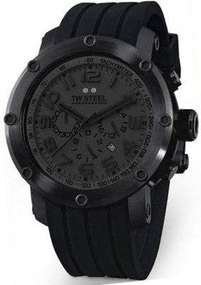 TW Steel Watch Tech Black 48mm S TW129